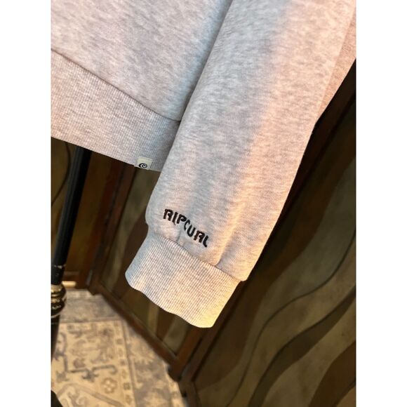 Rip Curl Striped Trippin Crew in Light Grey Heather. Size XL - Picture 2 of 8